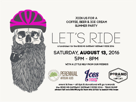 Sump Party Fundraiser for Bike MS 2016
