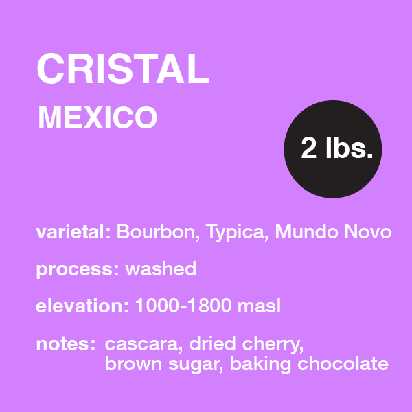 MEXICO Cristal 2 lbs. bag