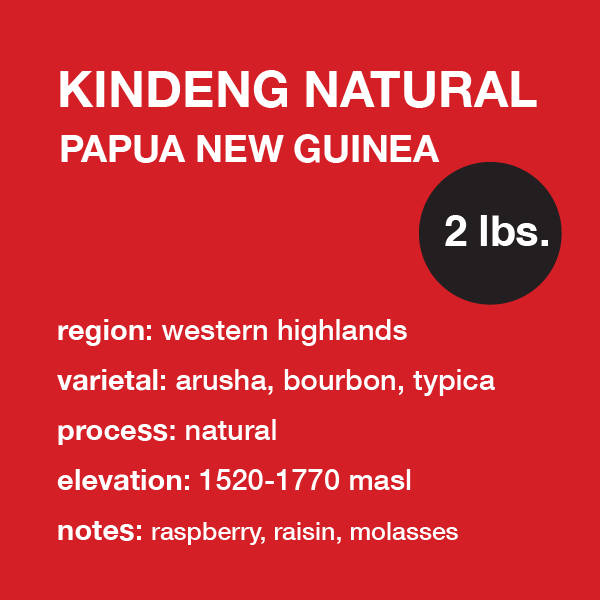 **NEW** PAPUA NEW GUINEA Kindeng (natural)
