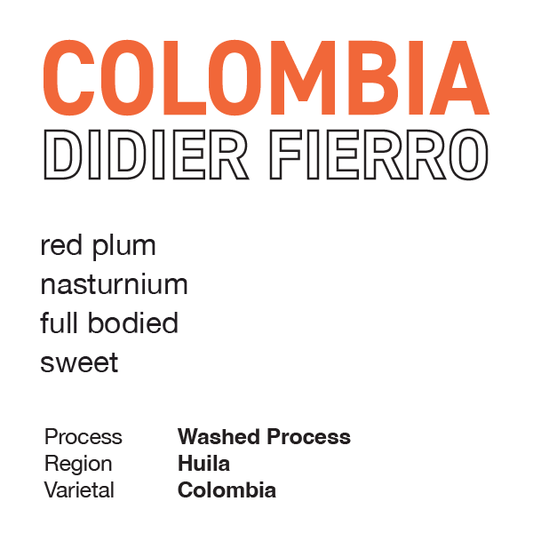 **NEW** COLOMBIA Didier Fierro