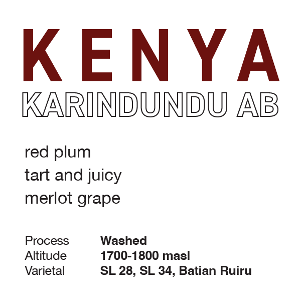 KENYA Karindundu AB