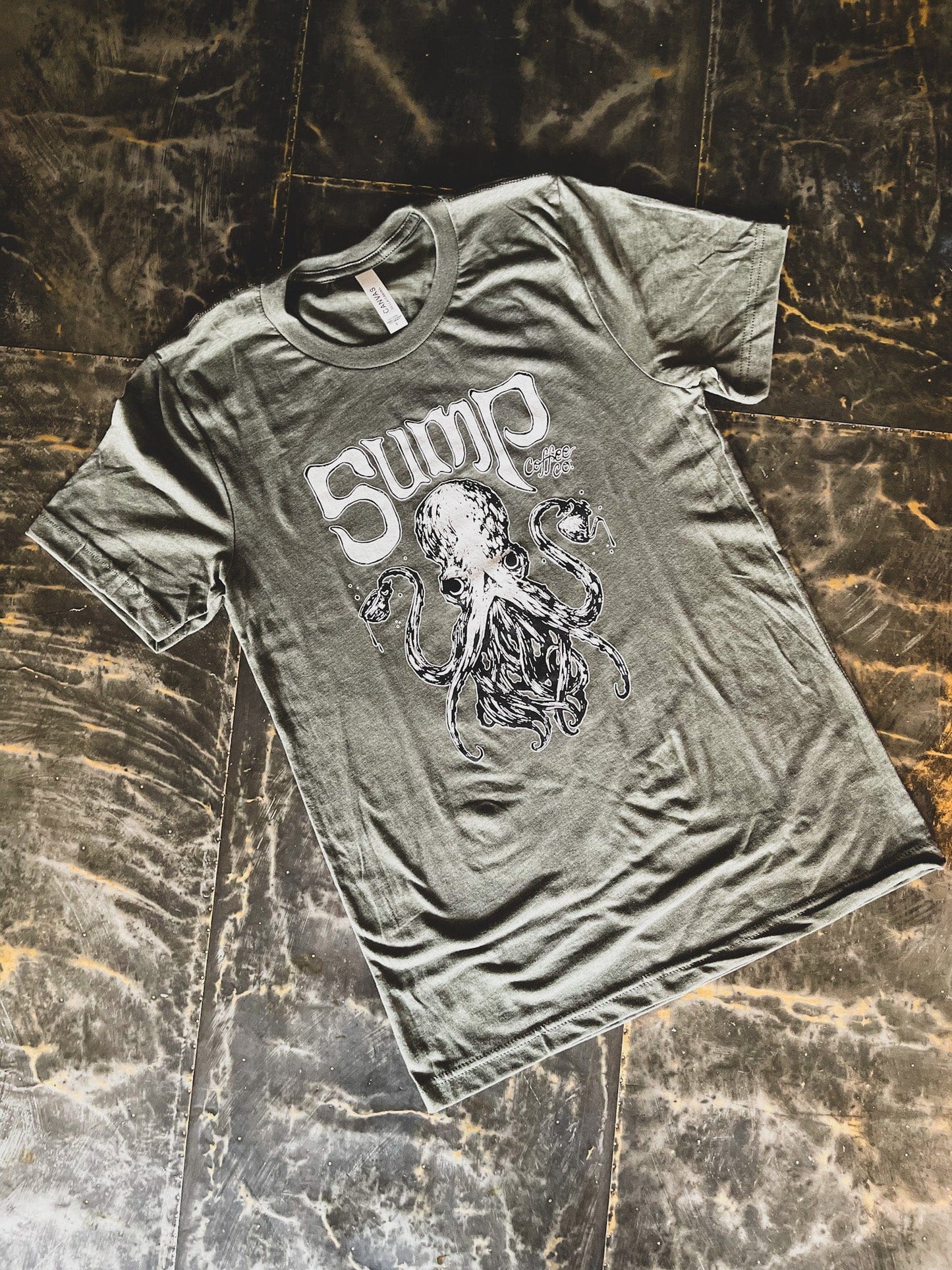 Octo T-Shirt -- Military Green