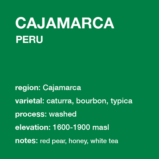 **NEW** PERU Cajamarca