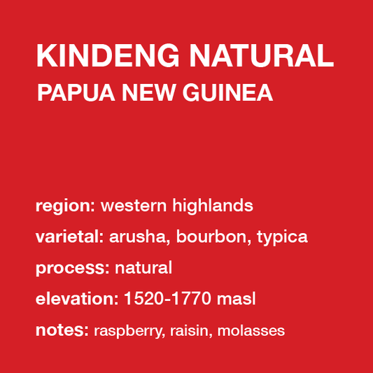**NEW** PAPUA NEW GUINEA Kindeng (natural)