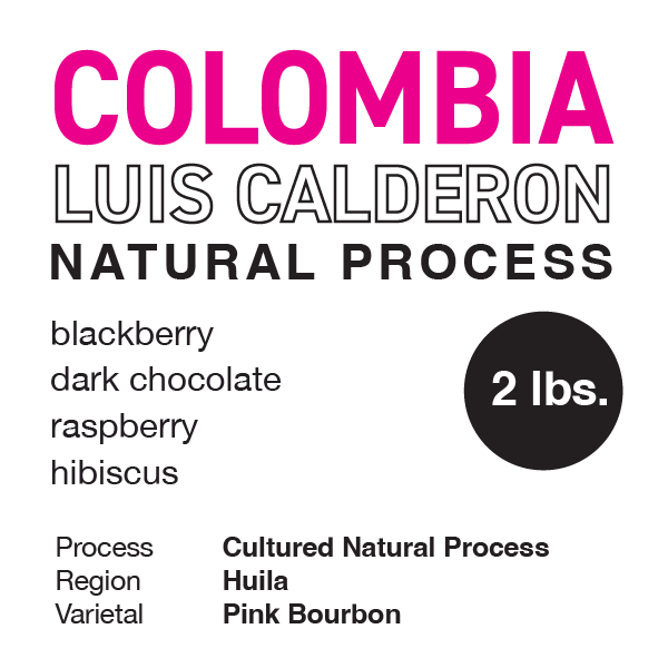 COLOMBIA Luis Calderon (Cultured Natural Process)