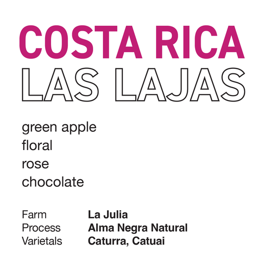 **NEW** COSTA RICA Las Lajas