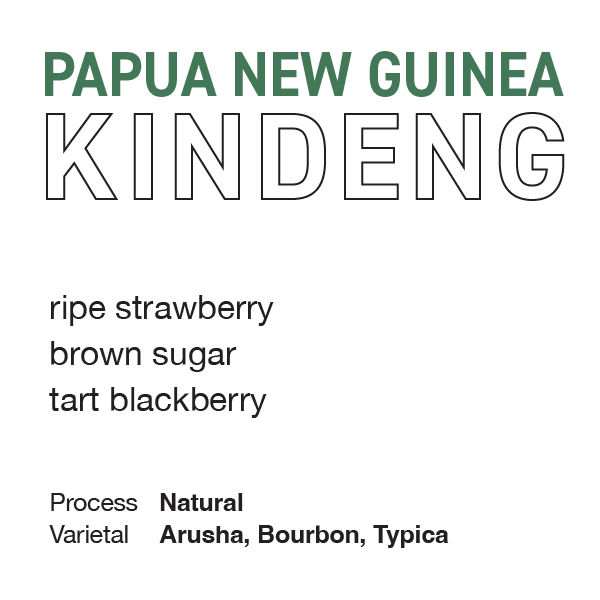**NEW** PAPUA NEW GUINEA Kindeng (natural)
