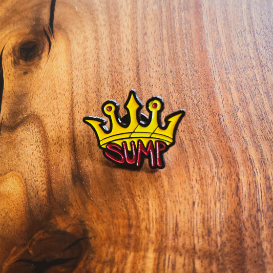 Crown Enamel Pin